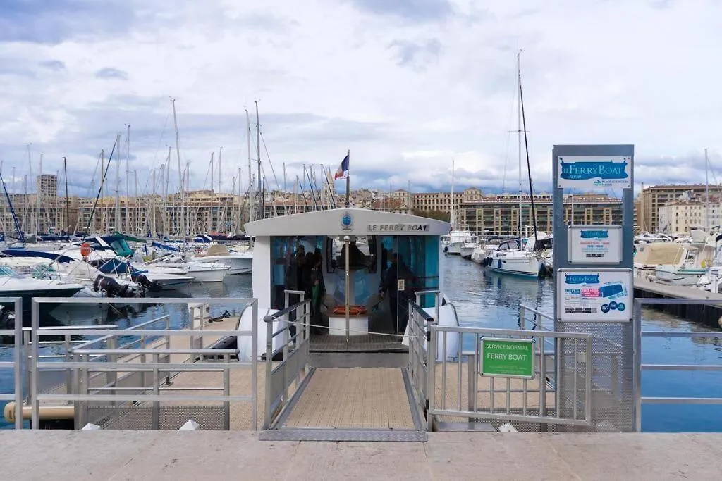 Appartement Marseille Vieux Port Charmant T2